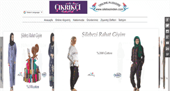 Desktop Screenshot of cikrikcitextil.com