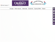 Tablet Screenshot of cikrikcitextil.com